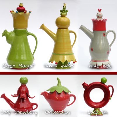 Keramik-Service: ... tea-time